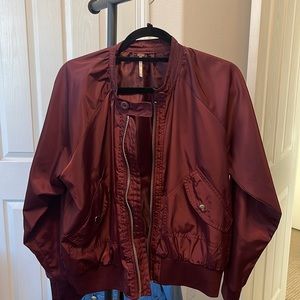 Nylon bomber jacket. Lightweight like new